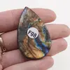 Cabochon Labradorit fatetat 49x30x7mm F98, imagine 2