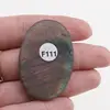 Cabochon Labradorit fatetat 44x30x6mm F111, imagine 2