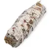 Buchet Salvie Alba cu Flori albe de Sinuata - 10cm
