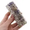 Buchet Salvie Alba cu flori de Lavanda - 10cm, imagine 3