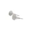Cercei cu surub Cuart Solar semisfere 8mm, imagine 2