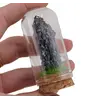 Cupola cu Agat druzy electroplacat, 65mm