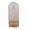 Cupola cu cristal natural Cuart roz brut, 65mm, imagine 2