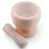Mojar mare cu pistil din cristal natural Calcit Orange, imagine 5