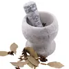 Mojar mare cu pistil din cristal natural Jasp alb