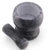 Mojar mare cu pistil din cristal natural Jasp gri, imagine 5
