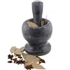 Mojar mic cu pistil din cristal natural Jasp gri