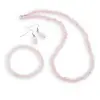 Set Cuart roz sfere 6mm