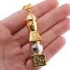 Breloc amuleta Feng Shui Pagoda celor 5 elemente 2025, imagine 3