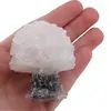 Copac din rasina cu spartura Cristal de stanca, 5cm, imagine 3