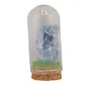 Cupola cu cristal natural Calcit albastru brut, 65mm, imagine 2