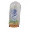 Cupola cu cristal natural Calcit albastru brut, 65mm, imagine 3