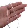 Colier Agat mov si margele miyuki albe, 2mm, imagine 4