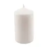 Lumanare din parafina stalp, alba - 9,5cm