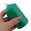 Lumanare din parafina stalp, verde - 9,5cm, imagine 2