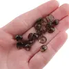 Cabochoane extrafatetate din Cuart fumuriu natural, calitate AAA, 8mm, imagine 3
