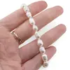 Bratara pe elastic cu Perle de cultura lunguiete 7-8mm, imagine 3