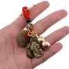 Breloc Feng Shui cu nod mistic pentru noroc si bogatie cu Wu Lou, imagine 3