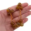 Colier confectionat manual pe snur cu Agat dragon veins sfere, 10mm, imagine 4