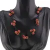 Colier confectionat manual pe snur cu Goldstone maro sfere fatetate, 9mm, imagine 3