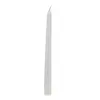 Lumanare conica din parafina, alba - 24cm