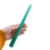 Lumanare conica din parafina, verde - 24cm, imagine 3
