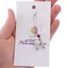 Accesoriu cu pietre semipretioase Acvamarin sfera 8mm si mix cristale 4mm, imagine 3