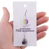 Accesoriu cu pietre semipretioase Agat mov sfera 8mm si mix cristale 4mm, imagine 3