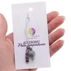 Accesoriu cu pietre semipretioase Amazonit Rusia sfera 10mm si mix cristale 4mm, imagine 3