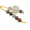 Accesoriu cu pietre semipretioase Jadeit sfera 10mm si mix cristale 4mm, imagine 2