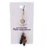 Accesoriu cu pietre semipretioase Jasp Oceanic sfera 10mm si mix cristale 6mm