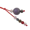 Accesoriu cu pietre semipretioase Lepidolit sfera 10mm si mix cristale 4mm, imagine 2