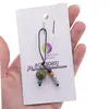 Accesoriu cu pietre semipretioase Nefrit sfera 10mm si mix cristale 4mm, imagine 3