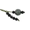 Accesoriu cu pietre semipretioase Serafinit sfera 10mm si mix cristale 4mm, imagine 2