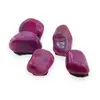 Magnet Agat roz rulat, 15-20mm, imagine 2