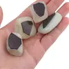 Magnet Jadeit rulat, 25-30mm, imagine 3
