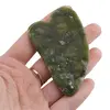 Piatra Gua Sha din Jad pentru masaj - 7cm [CLONE], imagine 4