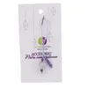 Accesoriu cu pietre semipretioase Acvamarin sfera 10mm si Ametist 4mm