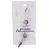 Accesoriu cu pietre semipretioase Prehnit sfera 10mm si mix cristale 4mm