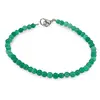 Bratara Onix verde sfere, 4mm, imagine 2