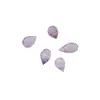 Briolete fatetate Ametist lavanda - Classic briolette, 5 buc