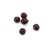 Briolete fatetate Granat - Teardrop round, 5 buc