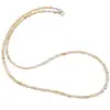 Colier Citrin sfere, 3mm