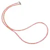 Colier Coral roz pietre micro fatetate 2mm