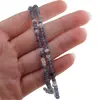 Colier Iolith si Piatra lunii discuri fatetate 3-4mm cu argint 925, imagine 4