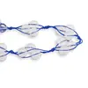Colier confectionat manual pe snur cu Cristal de stanca sfere, 10mm, imagine 2