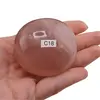 Palm stone Cuart roz C18, 122g, imagine 3
