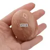 Palm stone Piatra Lunii piersica C113, 98g, imagine 3