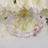 Bratara Kunzit sfere 8mm si Ametist lavanda sfere 3mm, imagine 3