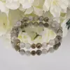 Bratara pe elastic cu Labradorit sfere 7mm si elemente aurii, imagine 3